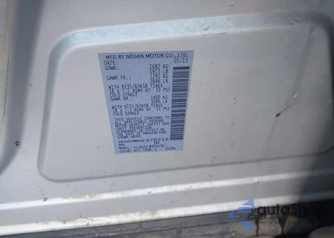 2013 Nissan Pathfinder Sl из США, поврежденный, VIN 5N1AR2MMXDC676216